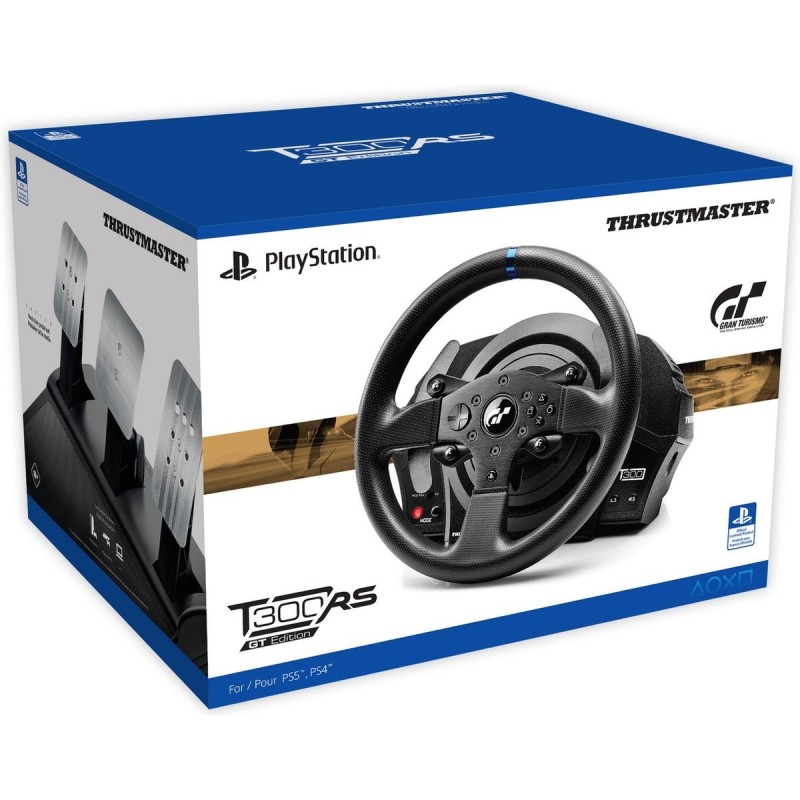 ThrustMaster T300 RS Rat og pedalsæt PC Sony PlayStation 3 Sony PlayStation 4